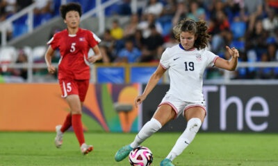 U.S. forward Pietra Tordin controls the ball during the Women's World Cup semifinal.